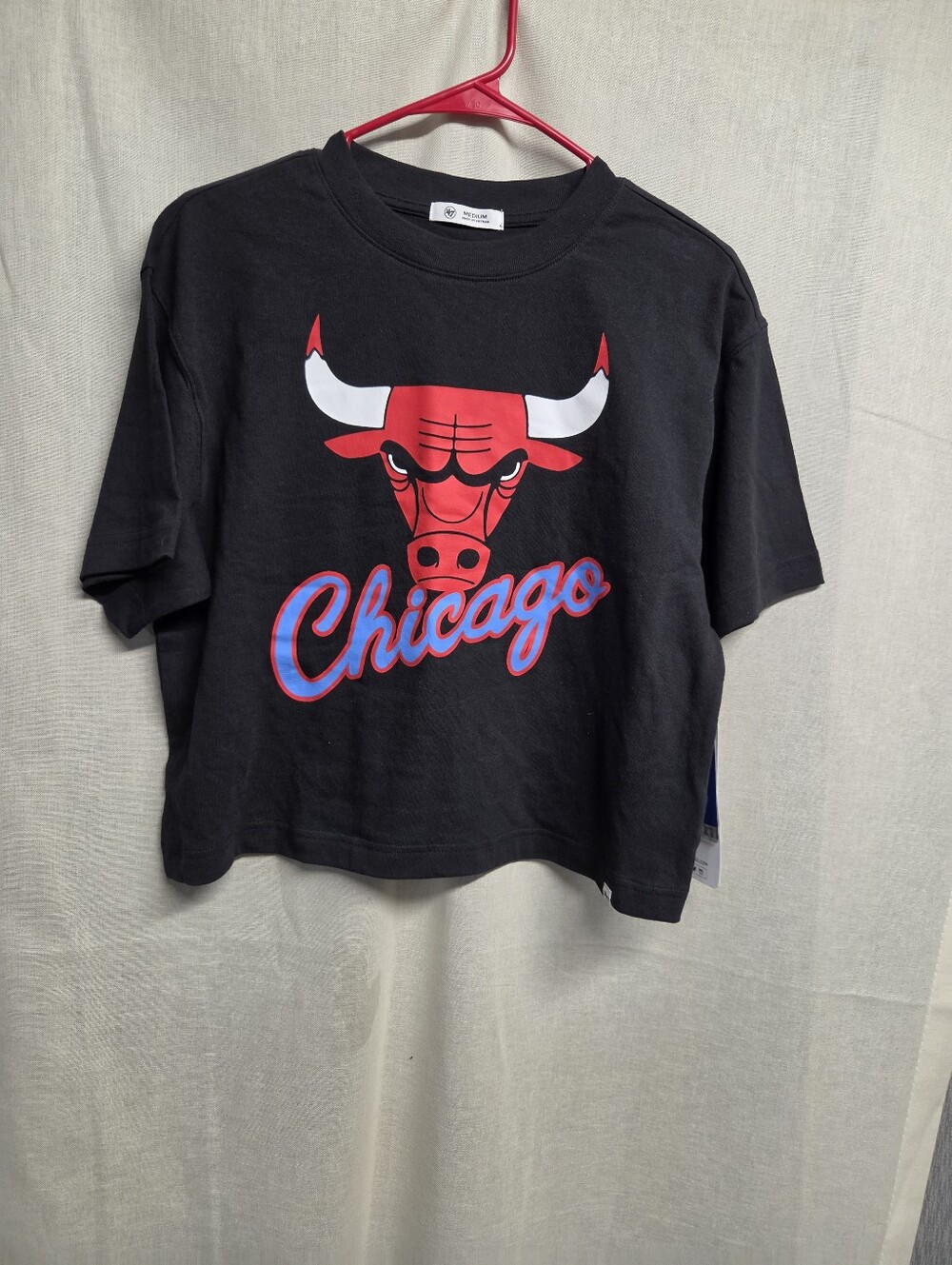 Chicago Bulls Kids Black Graphic Tee